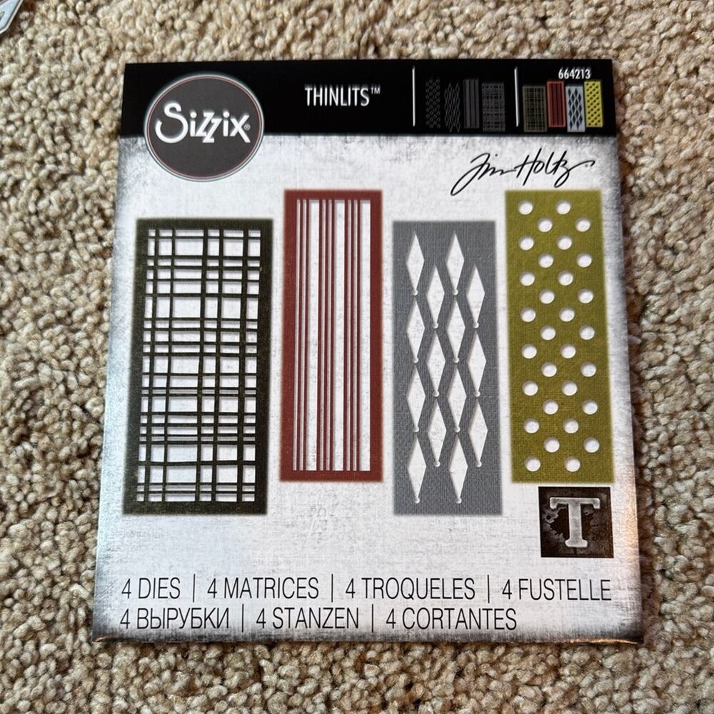 Sizzix Thinlits Festive Repeat Die Set